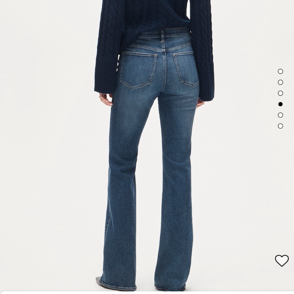 J. Crew Bootcut jean in Henry Louie Wash - Picture 3 of 7